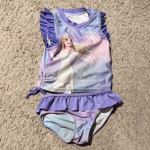 Disney Frozen Kids Swim Set - Purple